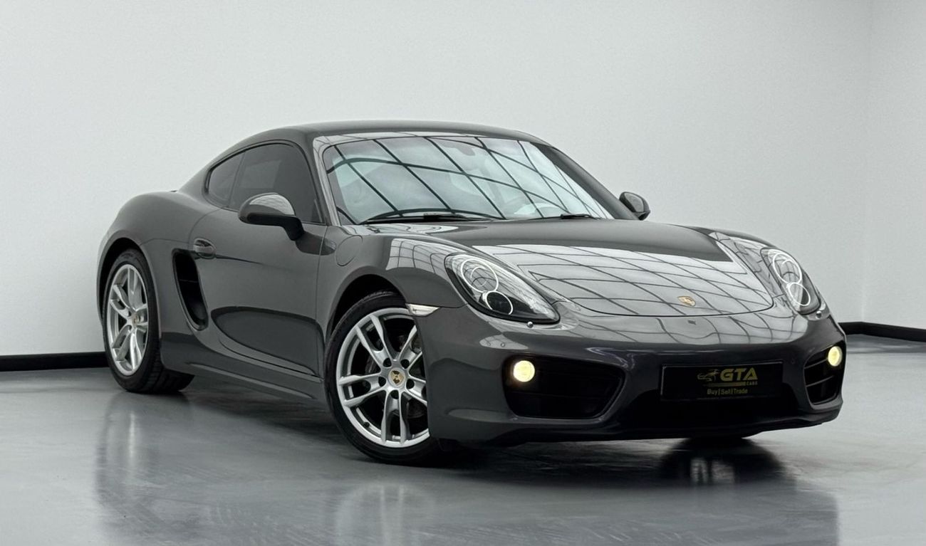 Porsche 718 Cayman Std 2.0L A/T 2015 Porsche Cayman, Excellent Condition, GCC