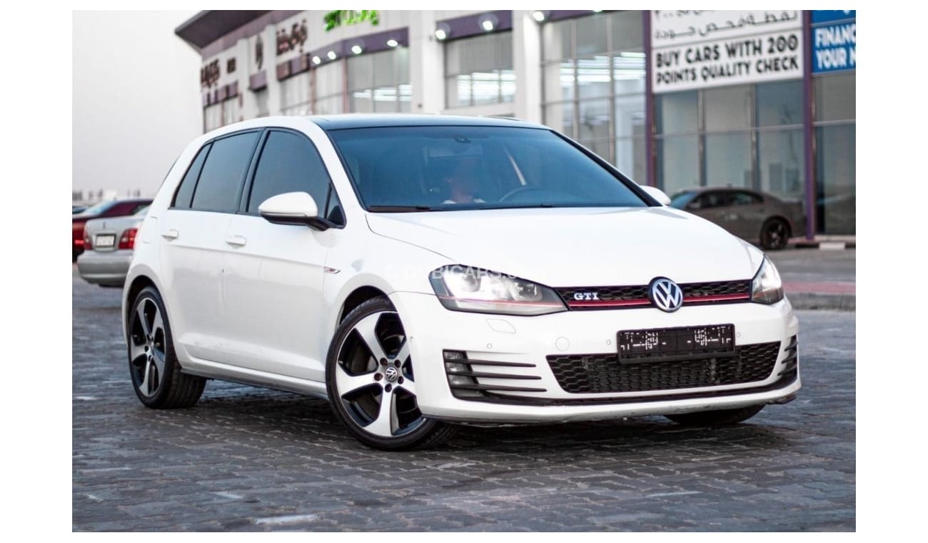 Volkswagen Golf Volkswagen Golf GTI Model: 2016 Mileage: 160,000 km Required: 38,000 dirhams _Gulf specifications _F