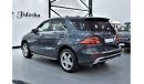 Mercedes-Benz ML 350 EXCELLENT DEAL for our Mercedes Benz ML 350 ( 2013 Model ) in Grey Color GCC Specs