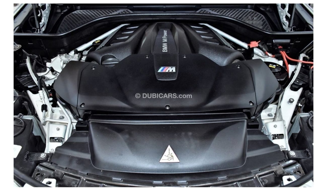 BMW X5M EXCELLENT DEAL for our BMW X5 M ( 2015 Model ) in White Color GCC Specs