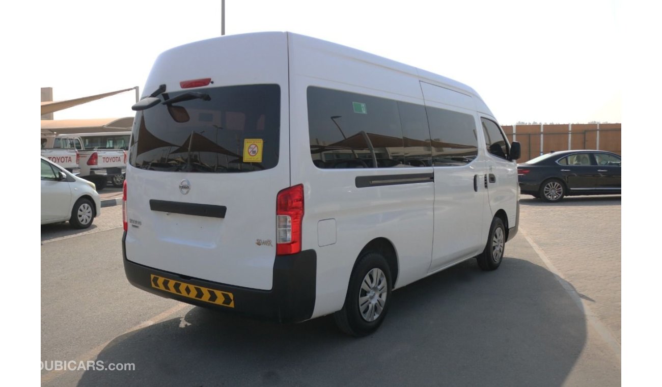 Nissan Urvan 2019 GCC SPECS AND AUTOMATIC GEAR UNDER WARRANTY EXCLUSIVE OF VAT