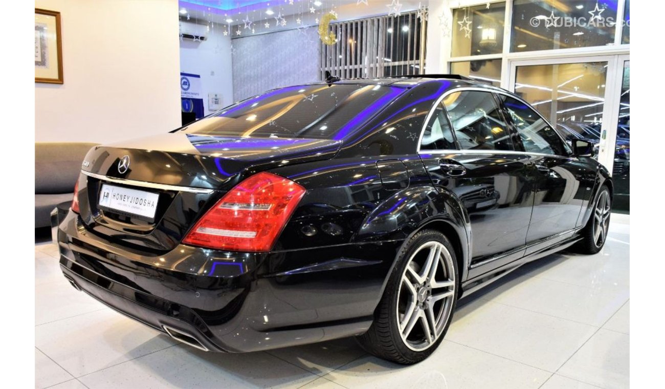 مرسيدس بنز S 350 ONLY 84000 KM!!! Mercedes Benz S500 ( AMG Kit ) 2012 Model!! Black Color! GCC Specs