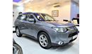 ميتسوبيشي آوتلاندر AMAZING Mitsubishi Outlander 4WD 2015 Model!! in Silver Color! GCC Specs