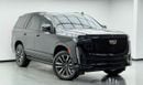 Cadillac Escalade Sport Platinum 6.2L 4WD 2022 Cadillac Escalade Sport Platinum, 2027 Cadillac Warranty + Service Pack