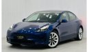 تيسلا موديل 3 *Brand New* 2021 Tesla Model 3 Standard Plus, 2025 Tesla Warranty, Delivery Kms, Full Options, GCC