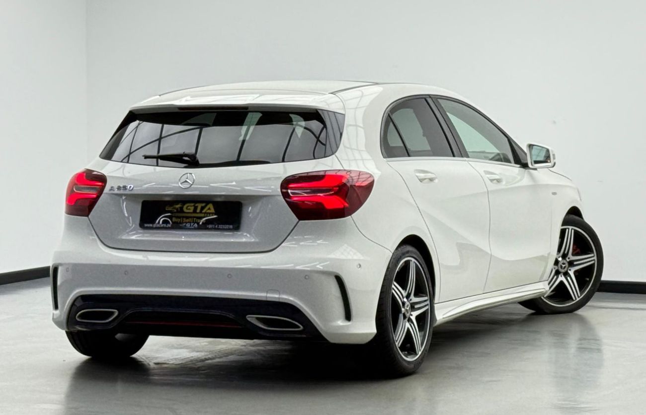 Mercedes-Benz A 250 std 2.0L (221 HP) 2018 Mercedes Benz A250, Warranty, Service History, Excellent Condition, GCC