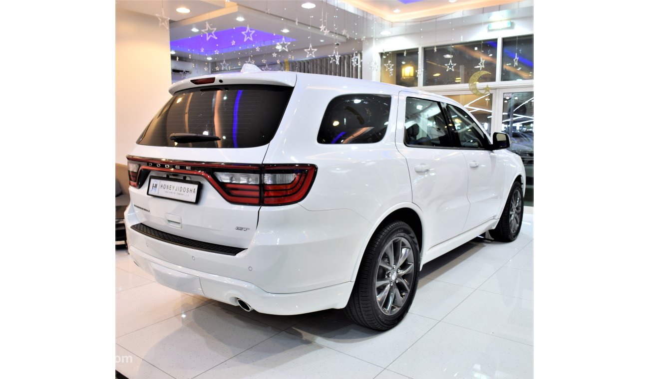 Dodge Durango ORIGINAL PAINT ( صبغ وكاله ) FULL SERVICE HISTORY Dodge Durango GT 2018 Model! GCC Specs