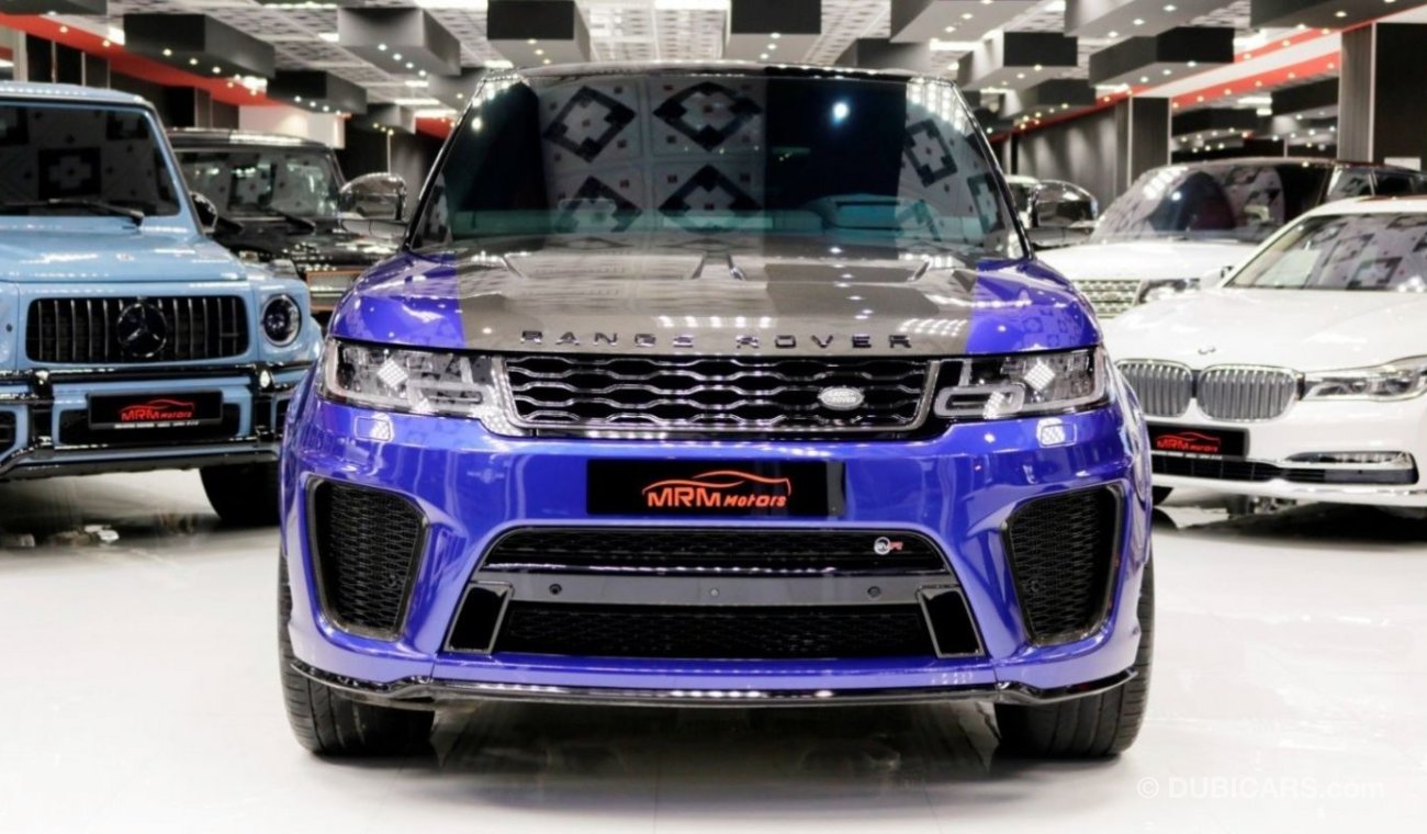 لاند روفر رانج روفر سبورت أس في آر RANGE ROVER SPORT SVR-2019-35000 KM