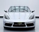 بورش كايمان 718 2017 Porsche 718 Cayman, Service History, Super Clean, Excellent Condition, GCC