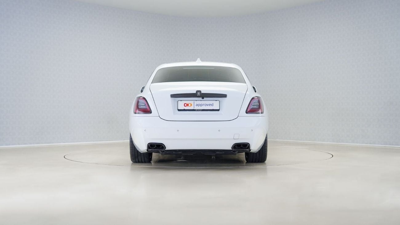 رولز رويس جوست Ghost Black Badge | AED 15,136 PM | Up to 3 Years Unlimited Warranty |