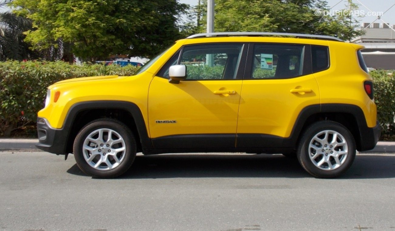 Jeep Renegade BRAND NEW 2016 LIMITED 4X4 GCC FULL OPTION 3 YRS/60000KM WNTY AT THE DEALER DSS OFFER