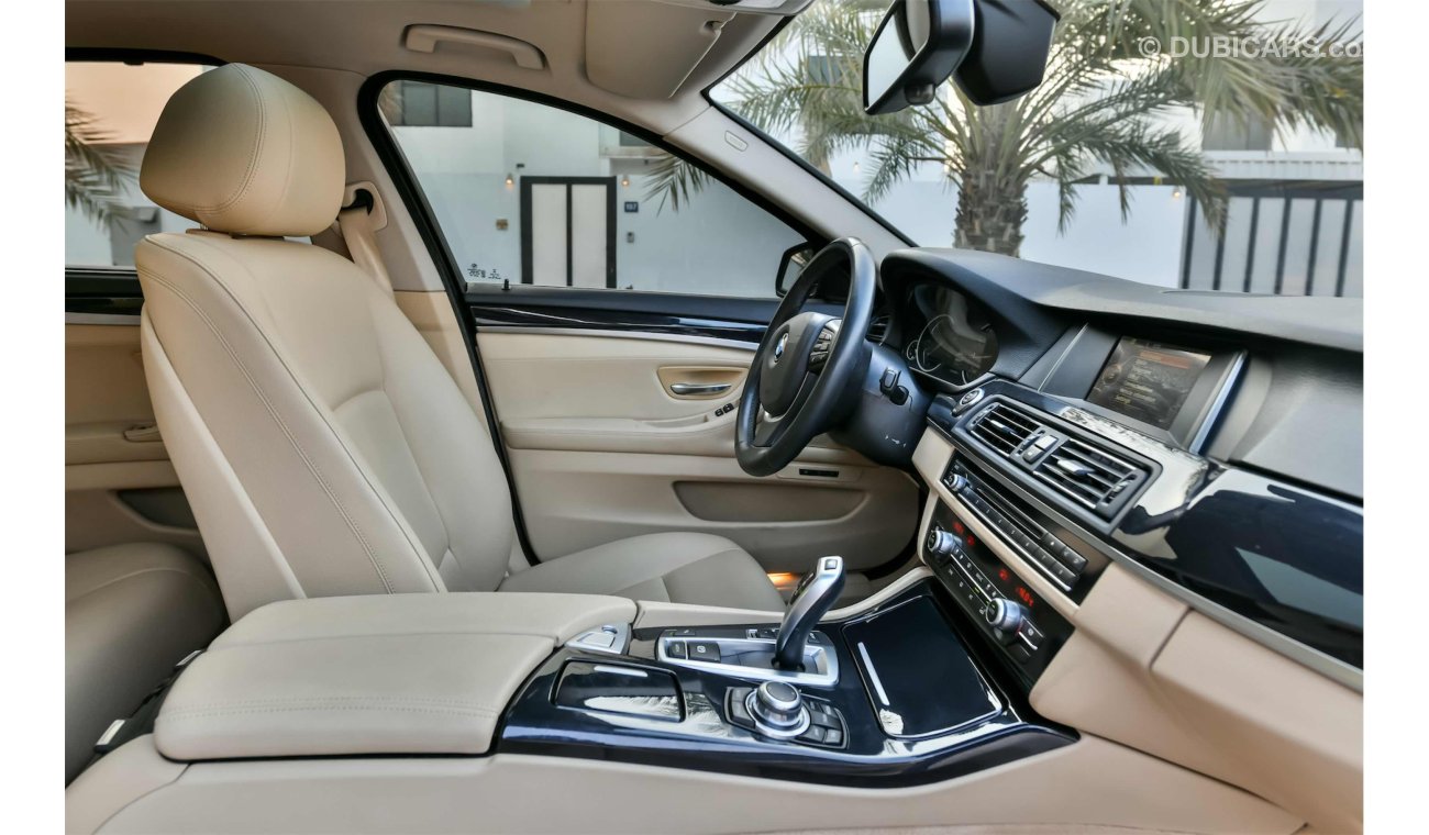 BMW 520i Twin Turbo Fully Loaded - AED 1,743 Per Month! - 0% DP