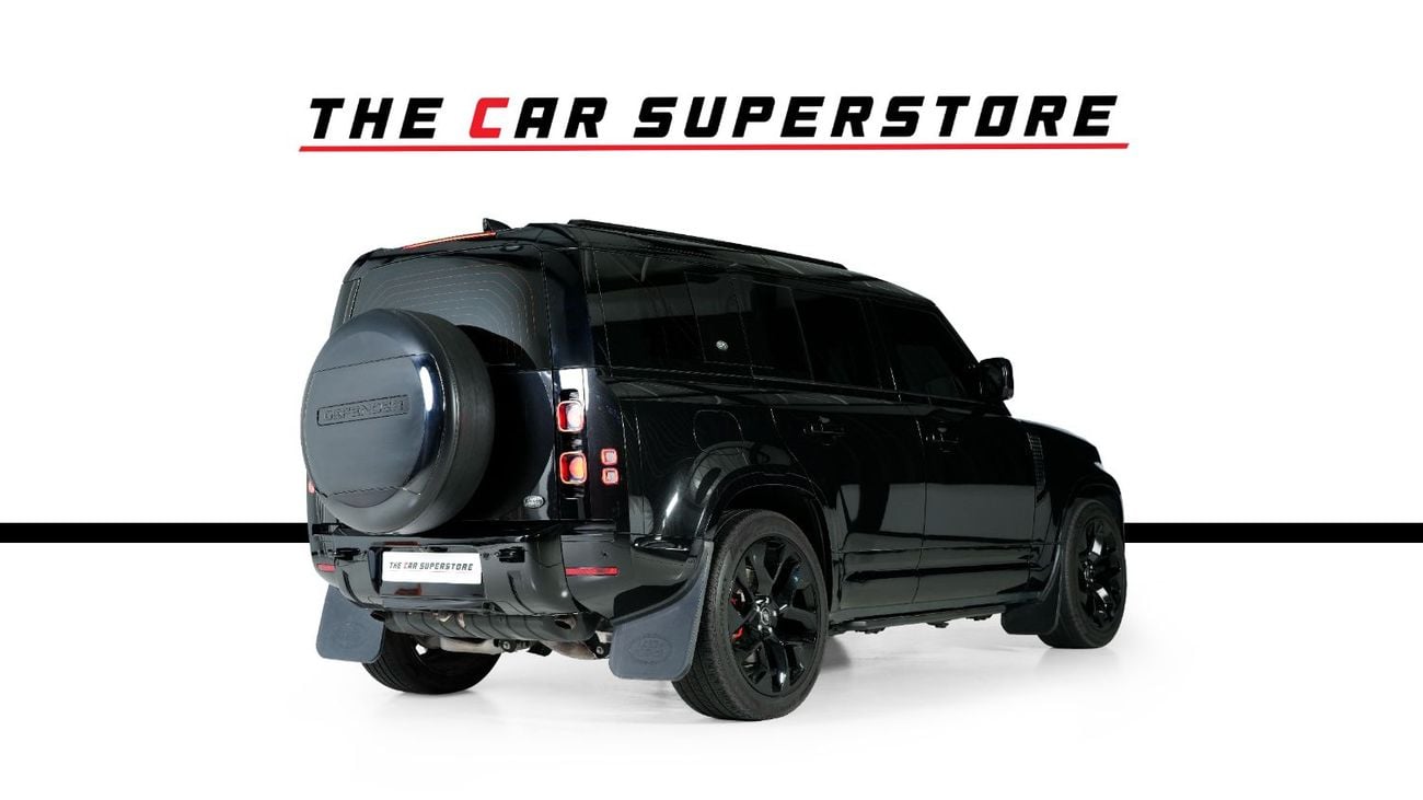Land Rover Defender 110 X P400 GCC-Black Pack-22 Inch KHAN Rims-High Specifications