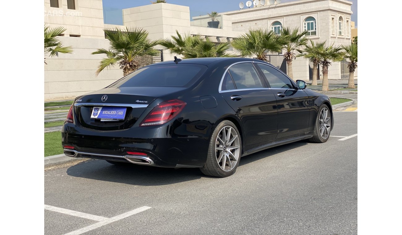 مرسيدس بنز S 560 4Matic 4.0L V8 US Specs 2018