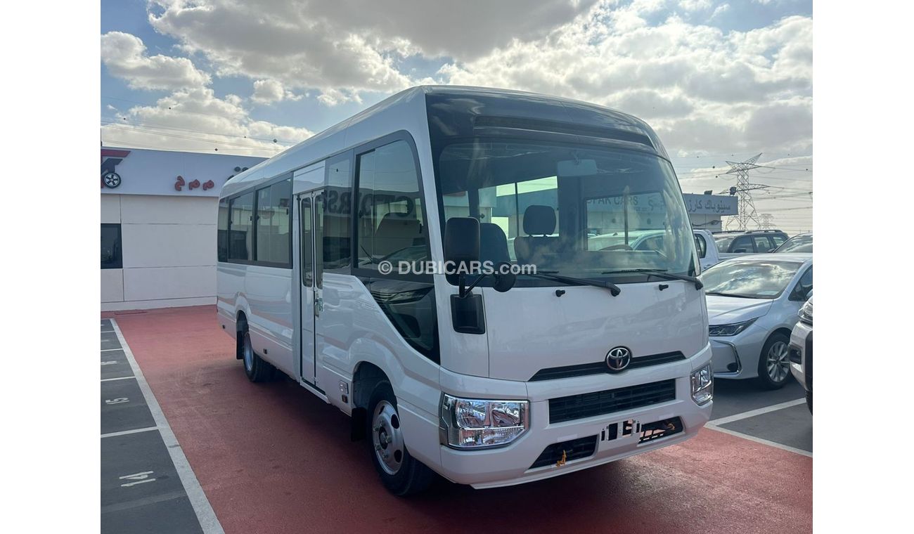 Toyota Coaster TOYOTA COASTER 4.0 MT 22 SEATS WITH COOLBOX WHITE 2023
