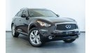 Infiniti QX70 2018 Infinity QX70 Excellence / Infiniti Service and Warranty