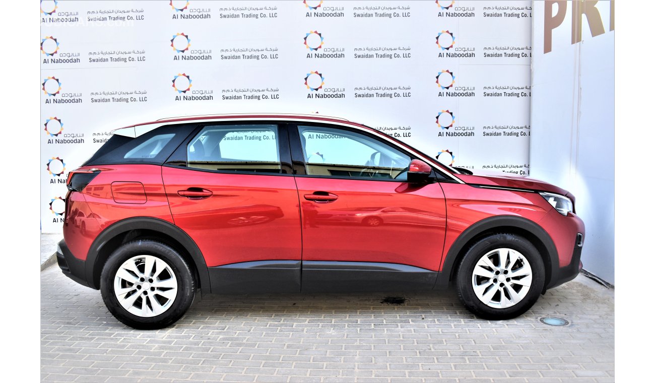 Peugeot 3008 1.6L ACTIVE 2019 GCC AGENCY BALANCE WARRANTY STARTING FROM 59,900 DHS