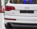 أودي Q7 EXCELLENT DEAL for our Audi Q7 S-Line ( 2014 Model ) in White Color GCC Specs