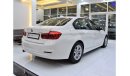 BMW 318i Executive FULL SERVICE HISTORY! BMW 318i ( 2018 Model! ) in White Color! GCC Specs