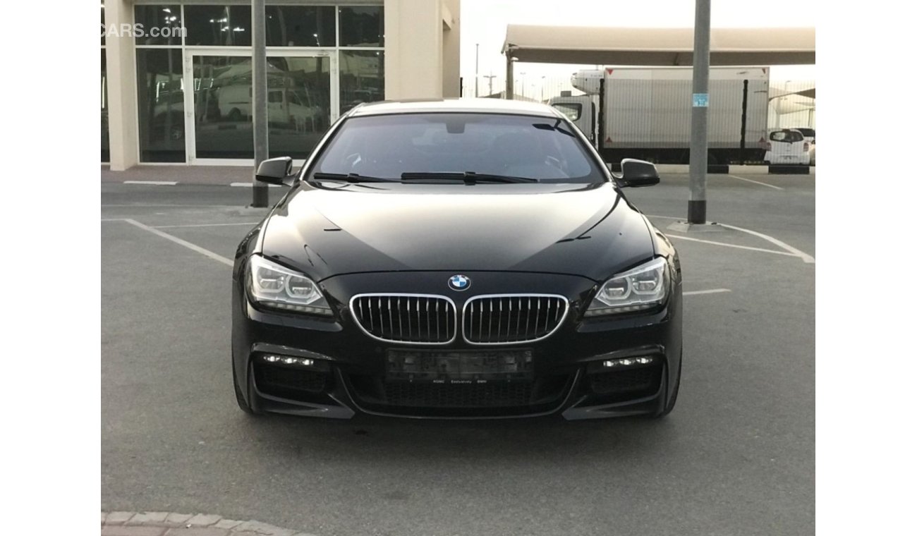 BMW 640i بي ام دبليو 640 موديل 2015 خليجي بحالة ممتازة