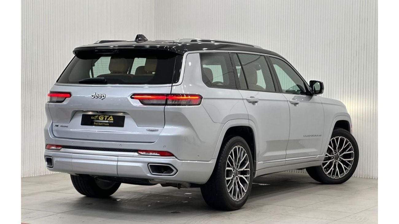 Jeep Grand Cherokee 2021 Jeep Grand Cherokee Summit 4x4, March 2025 Al Futtaim Warranty, Full Service History, GCC