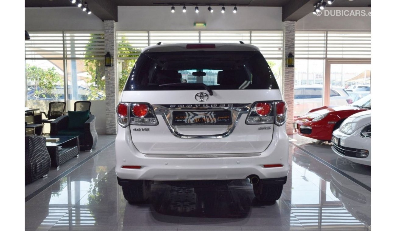 Toyota Fortuner V6 4.0L | GCC Specs | Single Owner | Excellent Condition | Accident Free