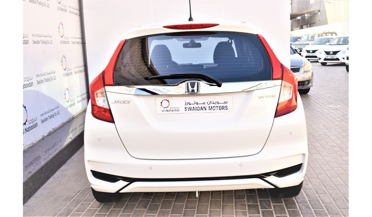 Honda Jazz 1.5L EX 2018 GCC SPECS DEALER WARRANTY
