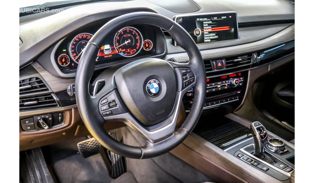 بي أم دبليو X5 BMW X5 X-Drive 35i (LOWEST MILEAGE) 2015 GCC under Warranty with Zero Down-Payment.
