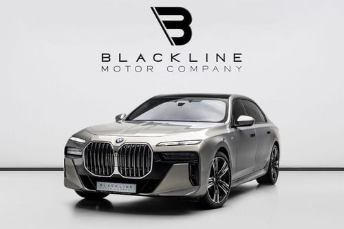 بي أم دبليو 740i 2023 BMW 740i, February 2028 BMW Warranty + Service Contract, Low KMs, GCC