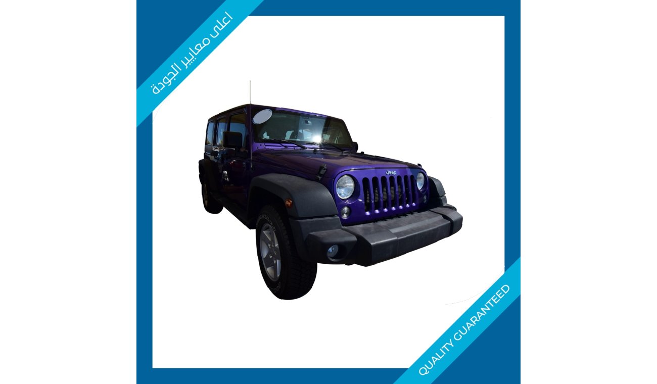 Jeep Wrangler Unlimited Sport 3.6L 2017 Model with GCC Specs