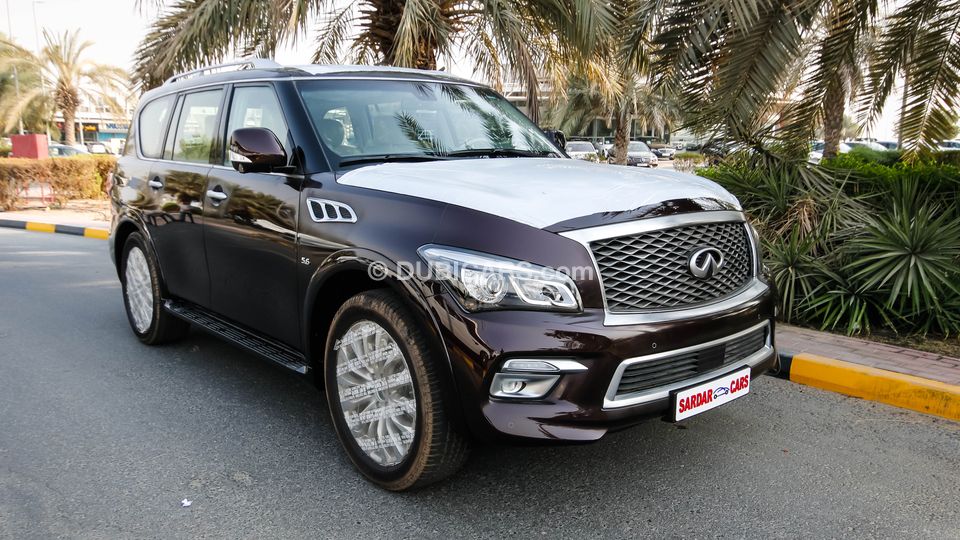 Infiniti QX80 5 6 For Sale AED 233 000 Brown 2016