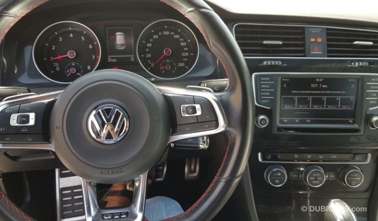 Volkswagen Golf 2016 GTI gcc specs Full options clean car