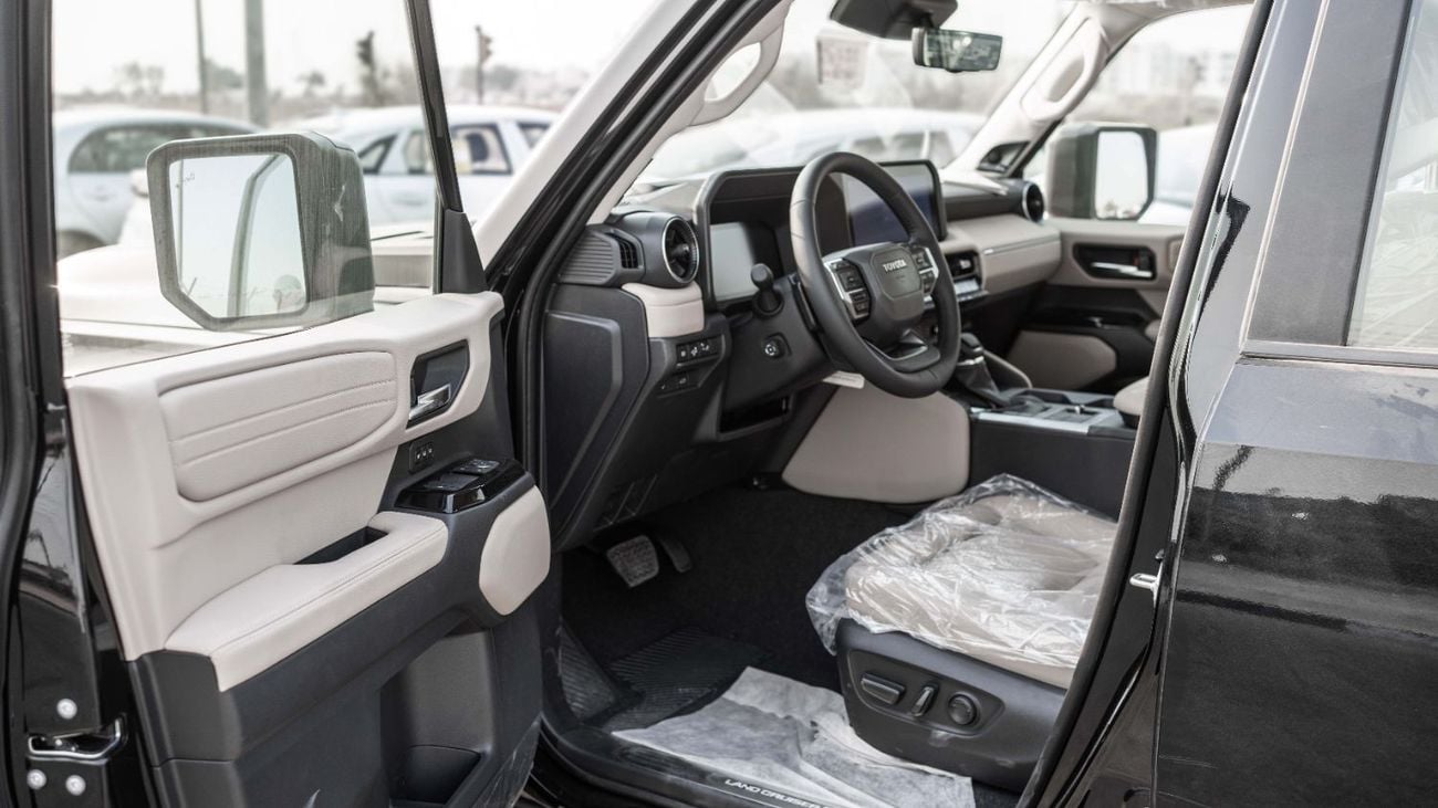تويوتا برادو 2026 Toyota Prado VXL 2.4L AT Petrol (Black-Beige)