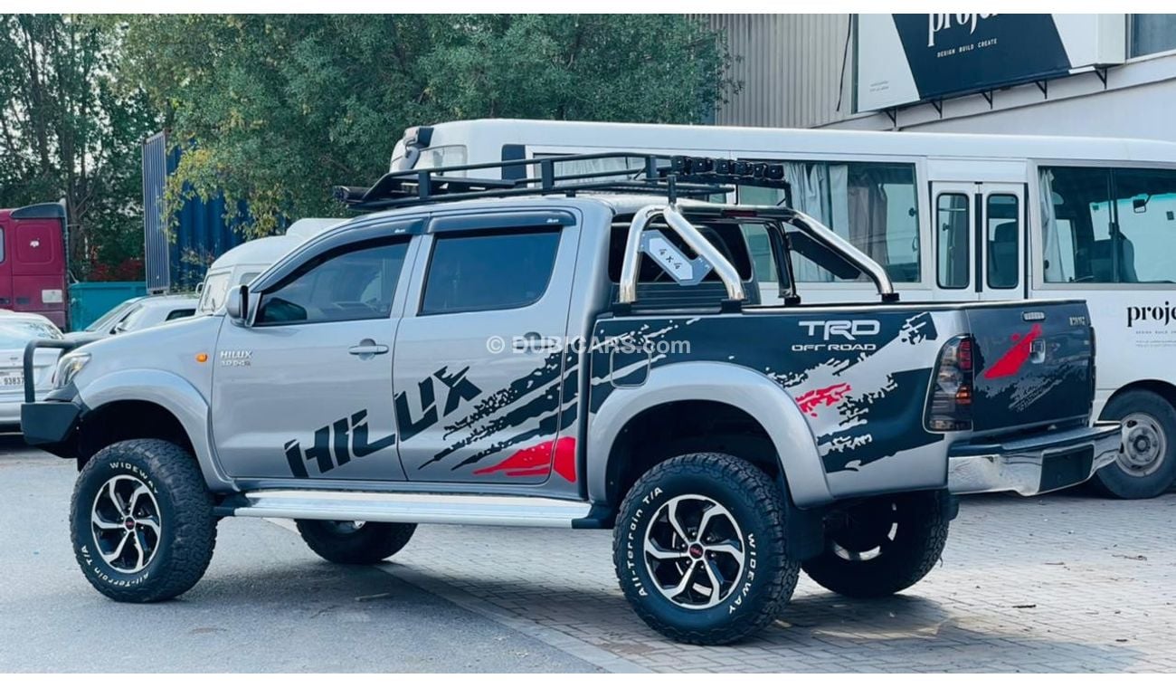 Toyota Hilux 2.8CC Diesel Fully Modified [Right-Hand Drive] Leather Seats 4x4 Uplifted New Rims & Tyre