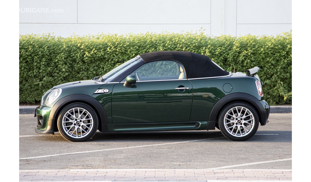 ميني جون كوبر كوبيه COOPER S  CONVERTIBLE - 2012 - GCC - FULL SERVICE HISTORY