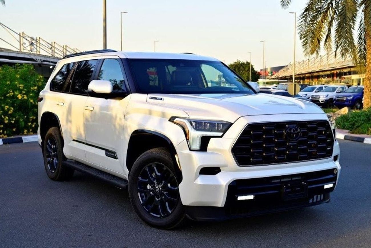 Toyota Sequoia 2025 TOYOTA SEQUOIA PLATINUM HYBRID V6 3.5L TURBO 4WD 7-SEATER AUTOMATIC
