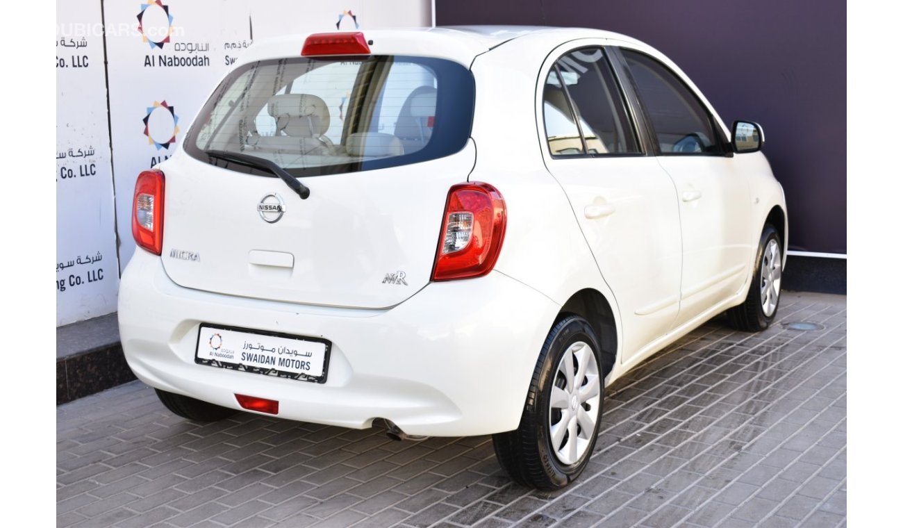 Nissan Micra AED 449 PM | 1.5L SV GCC DEALER WARRANTY