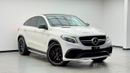 مرسيدس بنز GLE 43 AMG STD 2017 Mercedes Benz GLE43 AMG 4MATIC Coupe, Carbon Fiber Interior, Fully Loaded, Excellent Condition