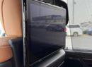 Lexus LX600 Lexus LX 600 twin turbo Model 2025 fuel petrol cylinder 6 white colour outside and interior orange