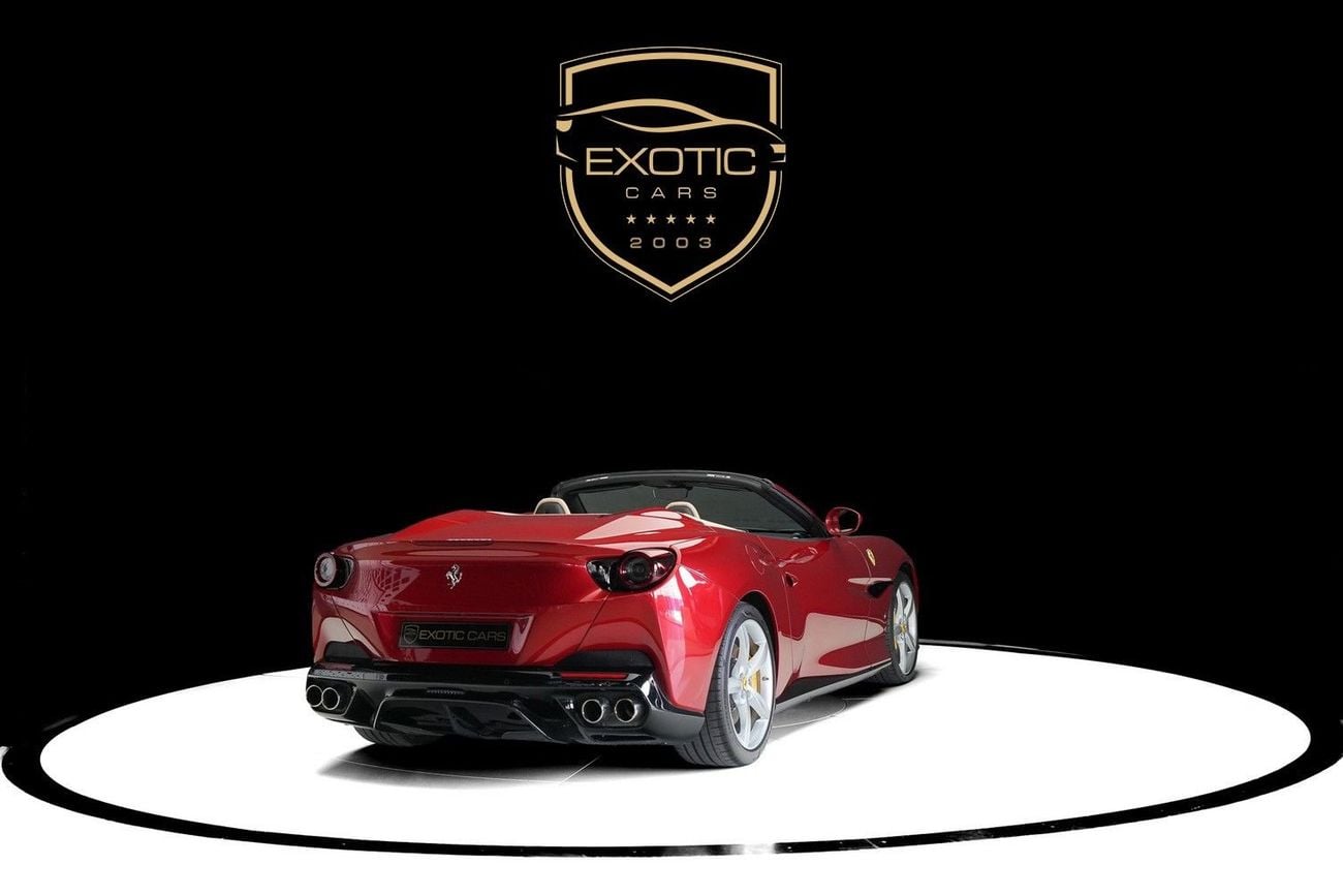فيراري بورتوفينو STD (3.9L · 8 Cyl · Automatic · Petrol · Convertible · Rear Wheel Drive · 4 Seats · 2 Door)