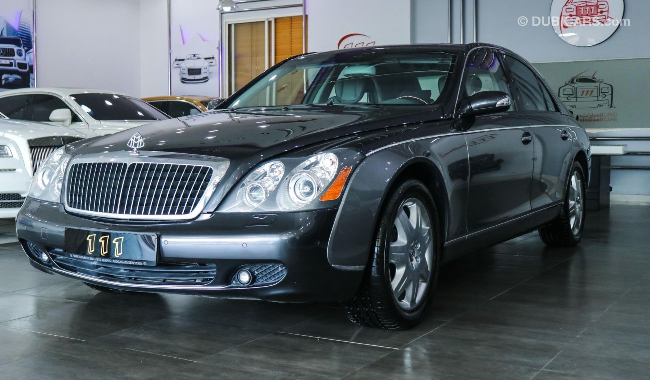 Maybach 57 / 5.5L - V12 / GCC Specifications