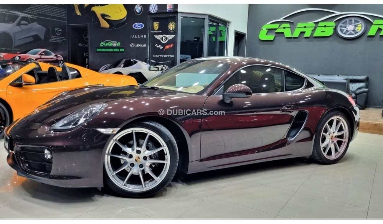 Porsche 718 Cayman Std PORSCHE CAYMAN 2014 GCC IN BEAUTIFUL CONDITION FOR 145K AED