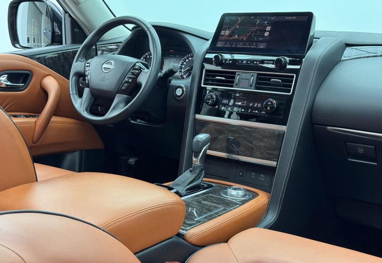Nissan Patrol 2023 Nissan Patrol SE Titanium, 2028 Nissan Warranty, Nissan Service History, GCC