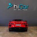 شيفروليه كورفت 3LT 6.2L (490 HP) Convertible AED 6,324 P.M • 0% Downpayment • Chevrolet Corvette C8 3LT Z51 • 1 Yea