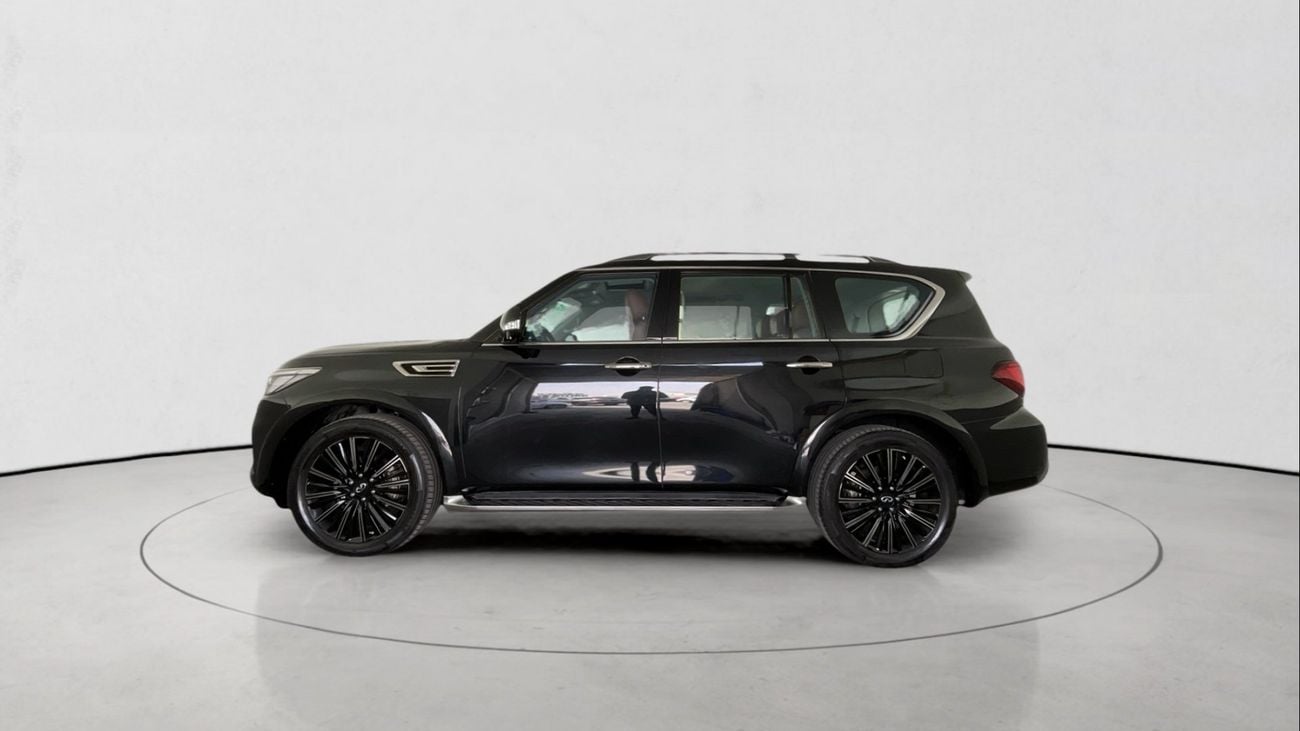 Infiniti QX80 5.6 SENSORY PRO AT 4WD 8 SEATS BLACK EDT | Guaranteed Warranty | 0 Down Payment