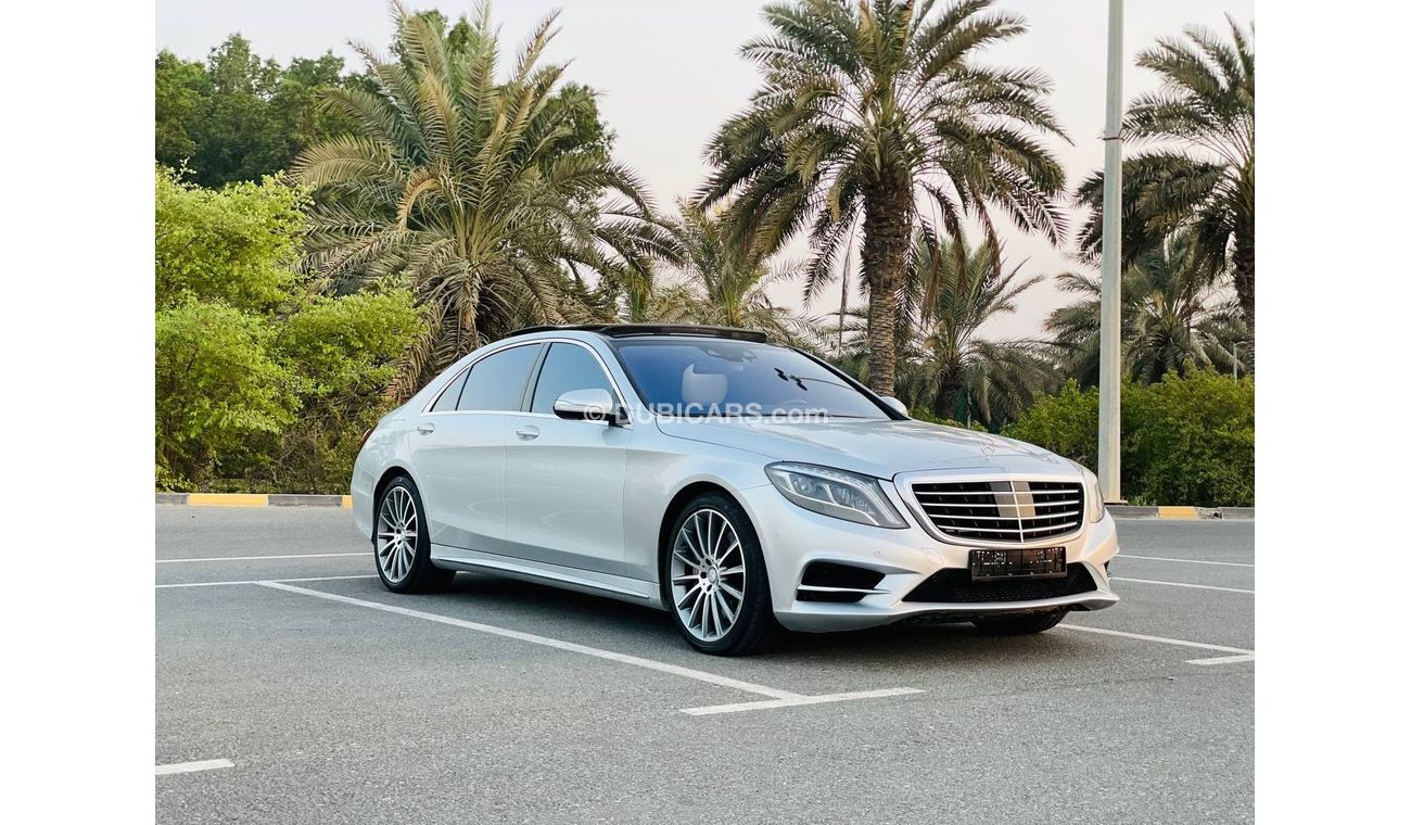 Mercedes-Benz S 500 AMG MERCEDES S500 MODEL 2015 GCC SPACE 6 BUTTON FULL OPTION