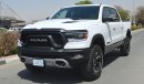 RAM 1500 Rebel 2019, 5.7L V8 GCC, 0km w/ 3 Yrs or 100K km WTY # VAT Included (RAMADAN OFFER)