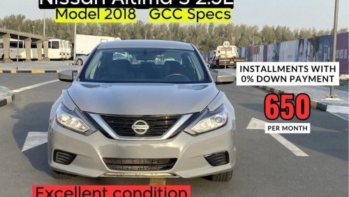نيسان ألتيما Altima S | GCC specs | 2018 model | Good condition