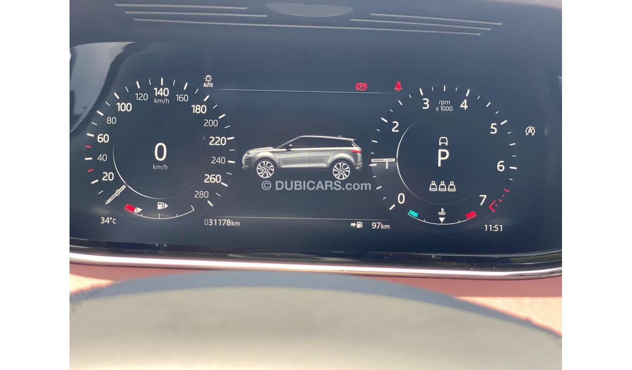 لاند روفر رانج روفر إيفوك R-ديناميك HSE P200 رانج ايفوك دايناميك HSE خليحي ضمان وسرفيس