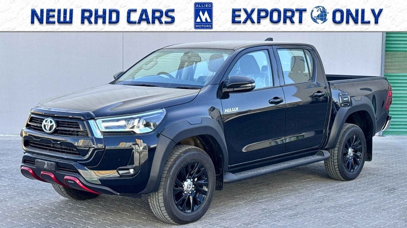 تويوتا هيلوكس 2025 TOYOTA RIGHT HAND DRIVE HILUX TOP-LINE D/CAB 2.8L DIESEL BRAND NEW 0KM